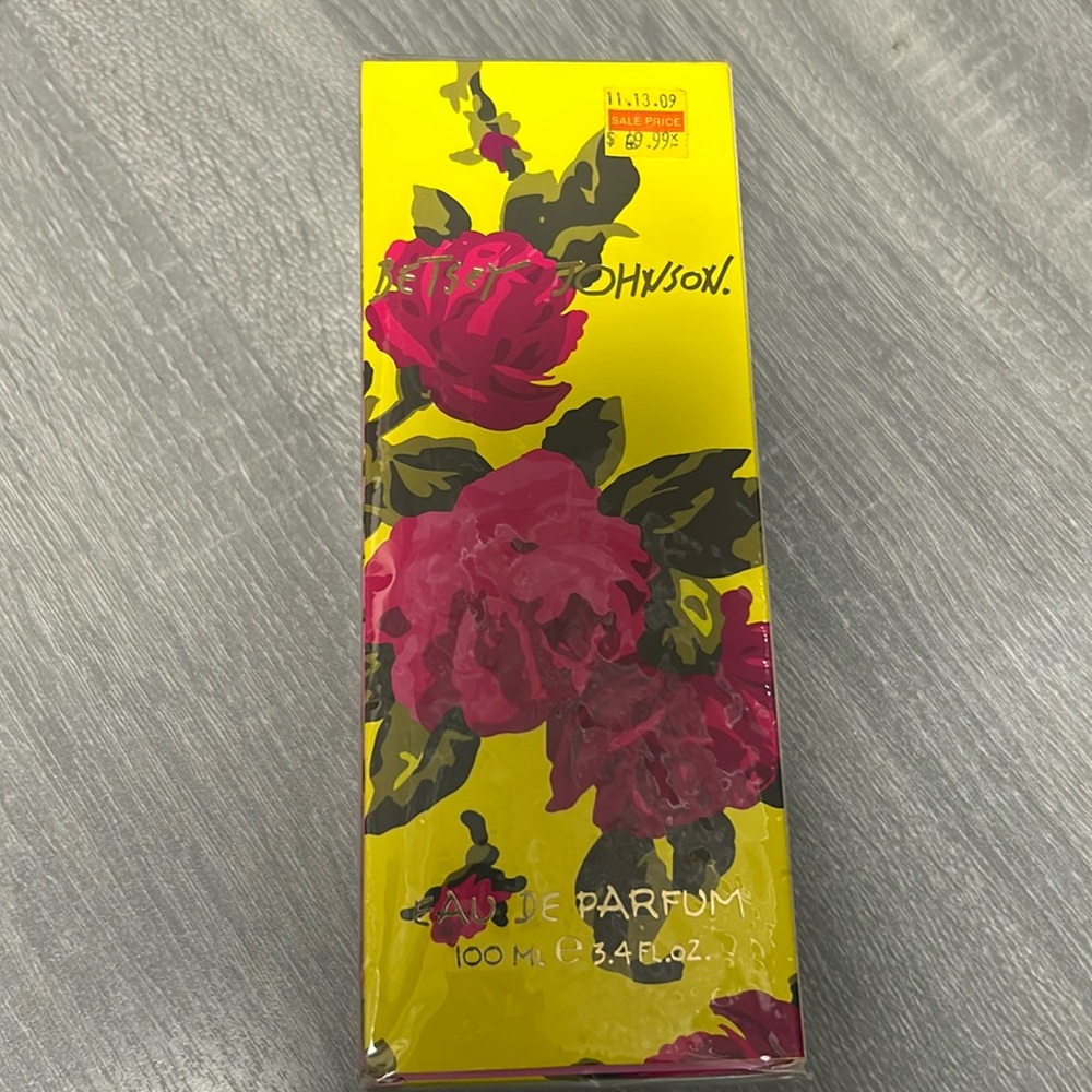 Betsy Johnson Eau De Parfum New with Plastic cover